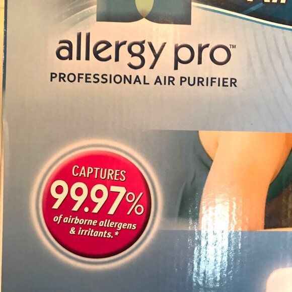 Allergy Pro Professional Air Purifier With True HEPA Filtration - Captures Polle - Picture 5 of 15